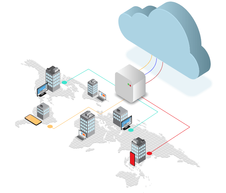 cloud connects to our cities