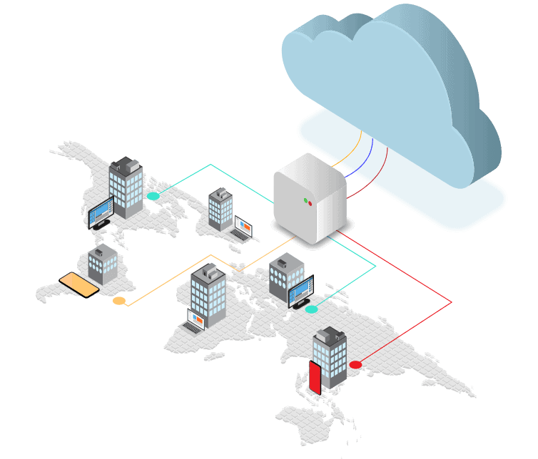 cloud connects to our cities